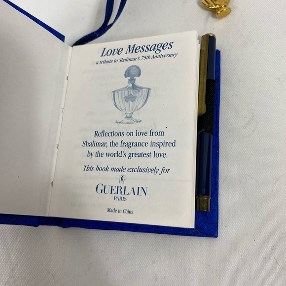 Love messages from Shalamar mini notepad with pen - Picture 5 of 13